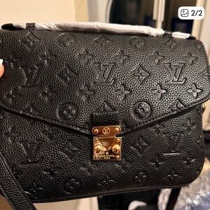 Black Designer Leather Bag